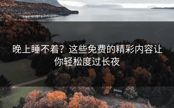 晚上睡不着？这些免费的精彩内容让你轻松度过长夜